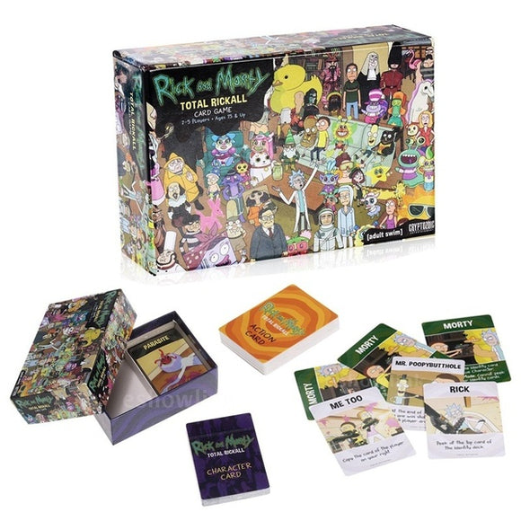 Juego de Mesa- Total Rick-All - Rick y Morty