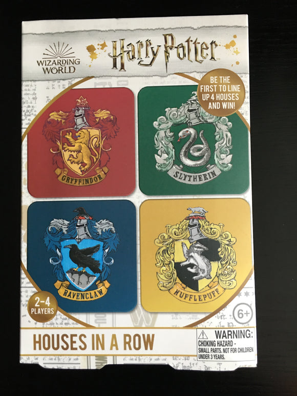 Juego house in a row -Harry Potter