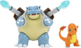 Charmander  y Blastoise - battle ready